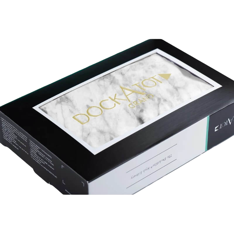 DockATot Grand COVER - Carrara Marble