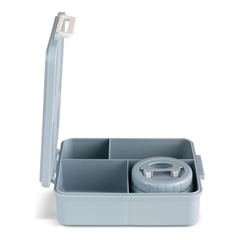 Citron Grand Lunch Box with 4 Compartments and Food Jar - Spaceship