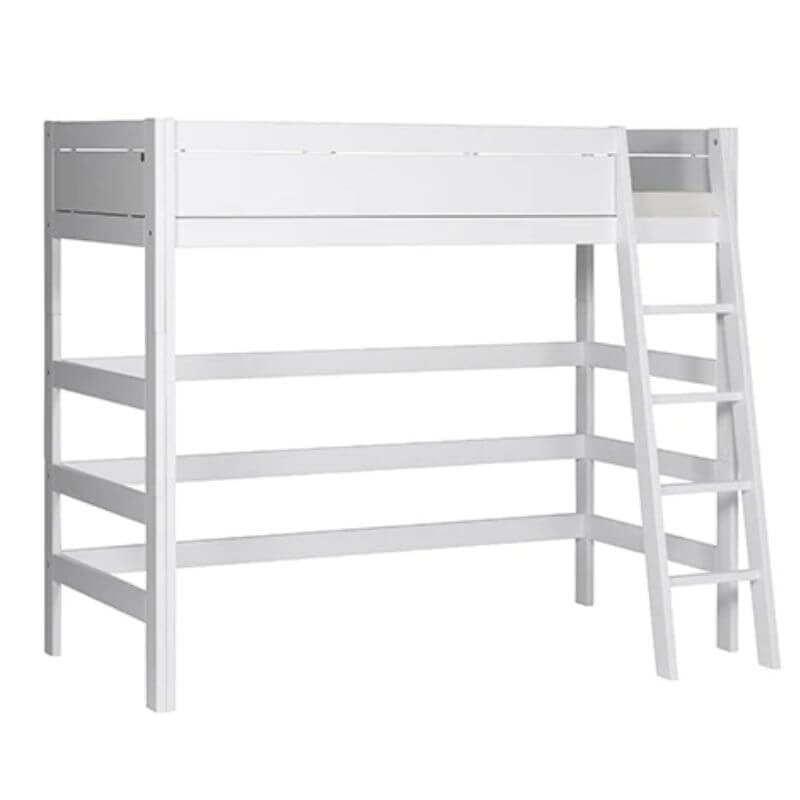 LIFETIME Kidsrooms High Bed with Slanted Ladder 90x200cm