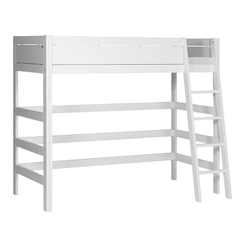 LIFETIME Kidsrooms High Bed with Slanted Ladder 90x200cm