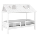 LIFETIME 兒童房小屋床 - 海灘小屋 90x200cm - 白色
