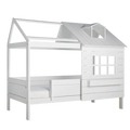 LIFETIME 兒童房小屋床 - 湖畔小屋 1 - 90x200公分 - 白色