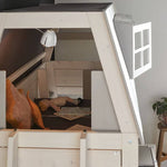 LIFETIME Kidsrooms 小屋床 - My Hangout 90x200cm - 白色