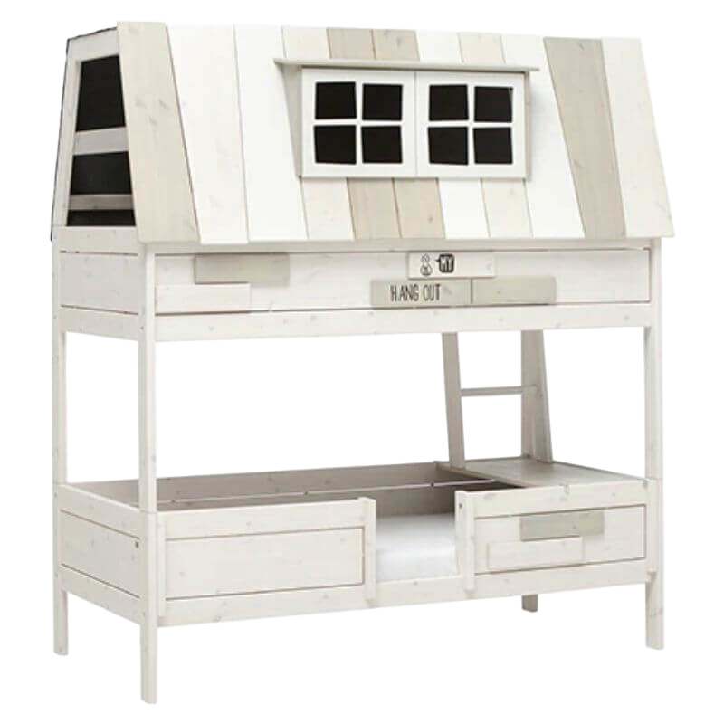LIFETIME Kidsrooms 小屋床 - My Hangout 90x200cm - 白色