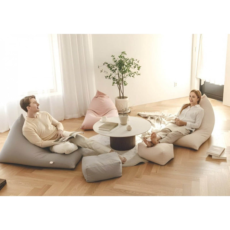 Anuri Hug Bean Bag Sofa with Footstool