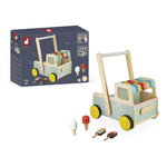 Janod Ice Cream Cart Push-Along Trolley
