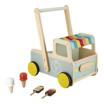 Janod Ice Cream Cart Push-Along Trolley