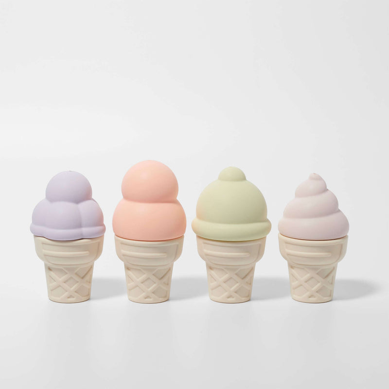 SUNNYLiFE Ice Cream Splash Toys - Apple Sorbet Multi