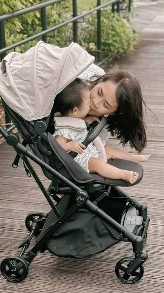 Mimosa Carousel Cruiser Stroller - Earl Grey