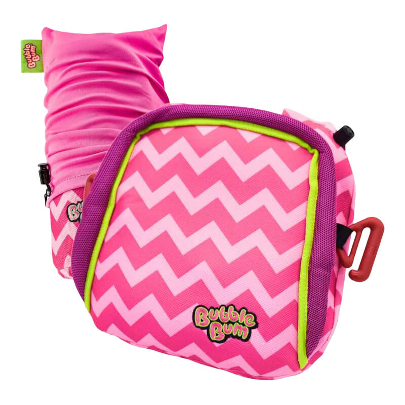 BubbleBum Inflatable Car Booster Seat - Pink