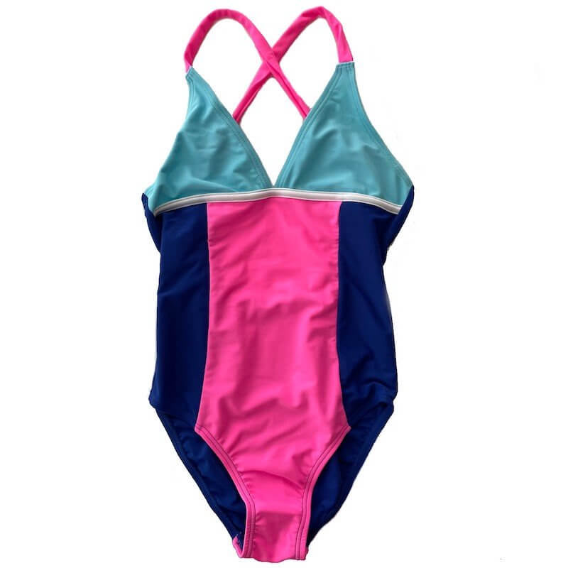 Platypus Inky Block UPF50+ Tie Back Swimsuit