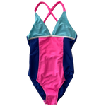Platypus Inky Block UPF50+ Tie Back Swimsuit