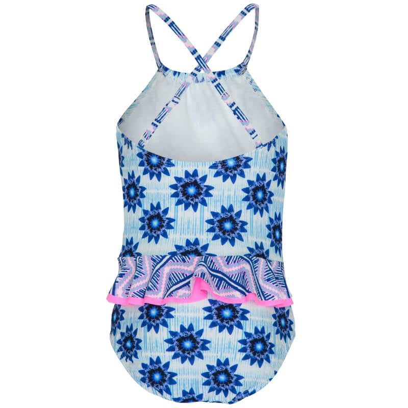 Platypus Inky Bloom UPF50+ Cross Back Swimsuit