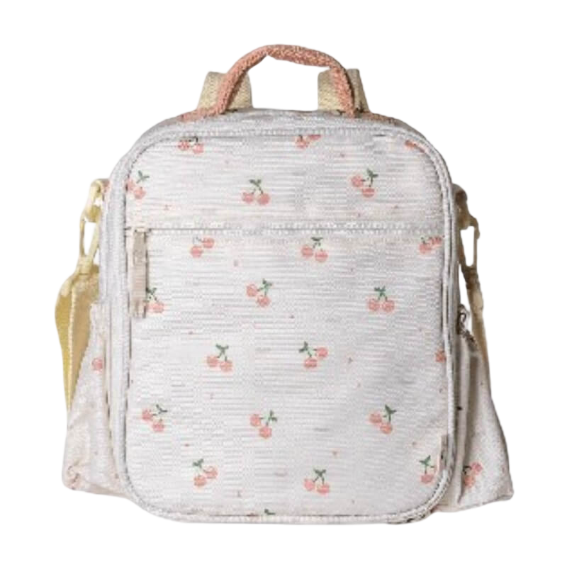 Citron Insulated Lunch Bag Backpack - Cherry