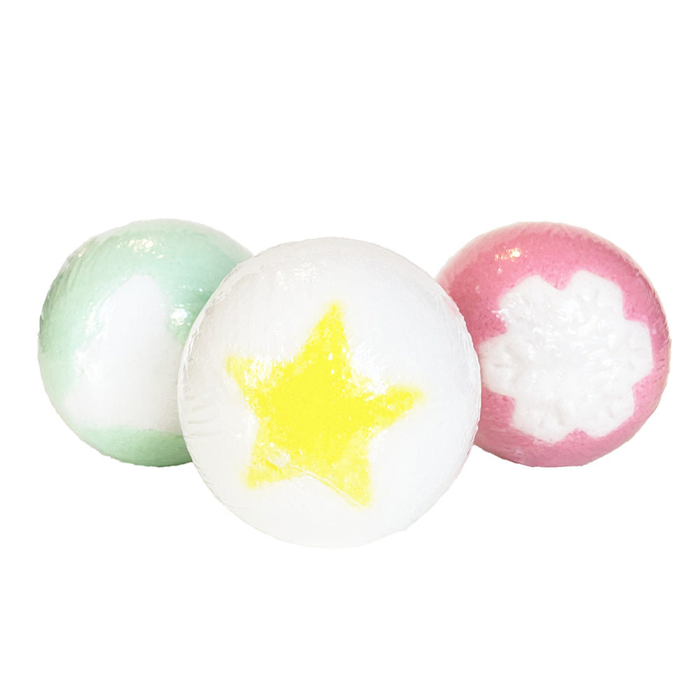 INUWET BUBBLE STAR COFFRET 3 BOULES DE BAIN NOEL 2025