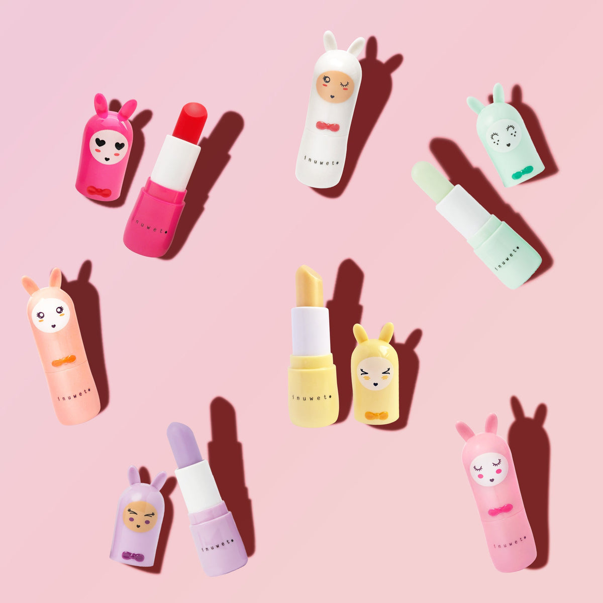 INUWET LIPBALM / CHERRY / FUSHIA