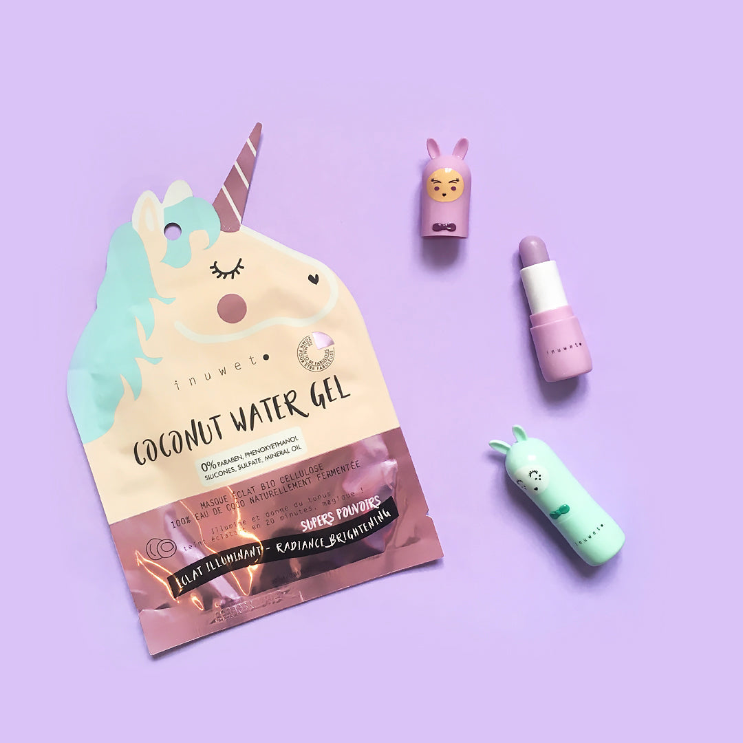 INUWET UNICORN MOISTURIZING BIO CELLULOSE FACE MASK