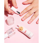 INUWET WATER BASED NAILPOLISH / PINK PLUM / STRAWBERRY SCENT V02