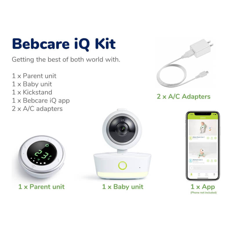 Bebcare iQ WiFi HD Baby Monitor