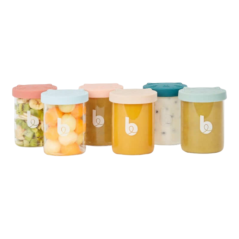 Babymoov ISY Bowls Superior Glass Babybols 250ml (6-Pack)