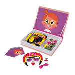 Janod Girl's Crazy Faces Magnetibook
