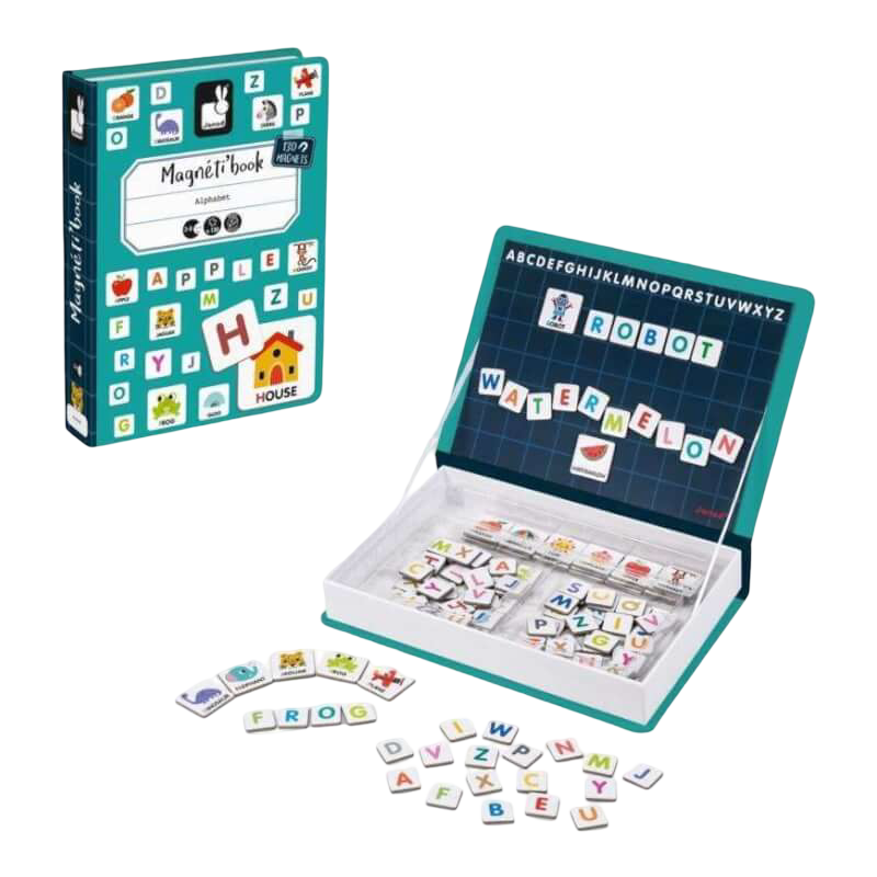 Janod English Alphabet Magnetibook