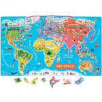 Janod Magnetic World Puzzle English