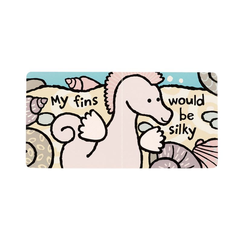 Jellycat Seahorse Board Book - If I were a seahorse…