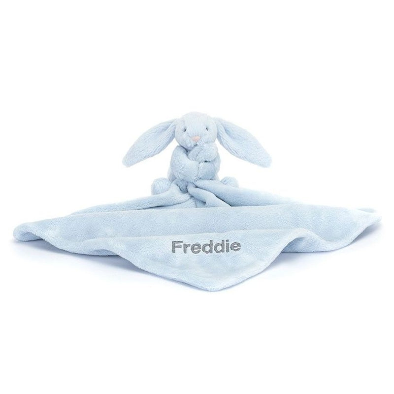 Jellycat Jellycat Bashful Blue Bunny Soother 34x34cm