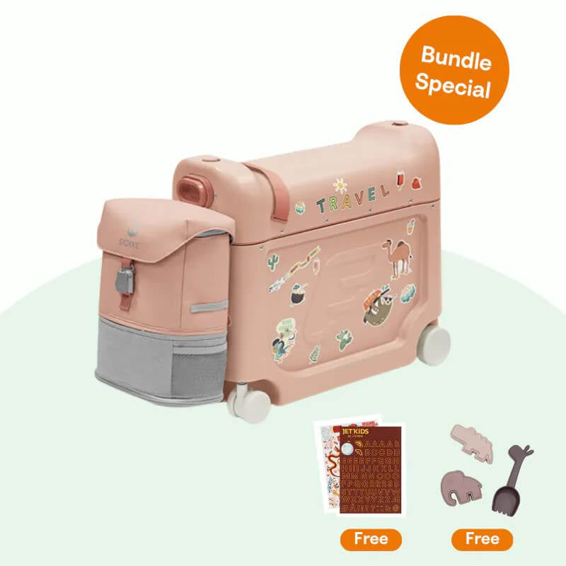 Stokke® JetKids™ Travel Bundle (BedBox™ V4 + Crew Backpack)