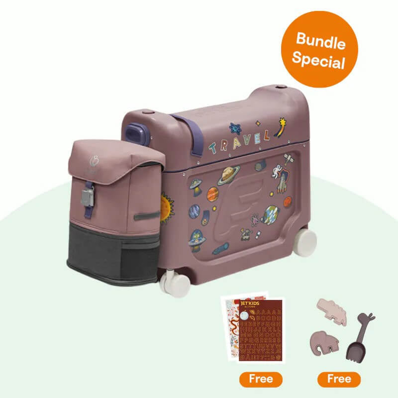 Stokke® JetKids™ Travel Bundle (BedBox™ V4 + Crew Backpack)