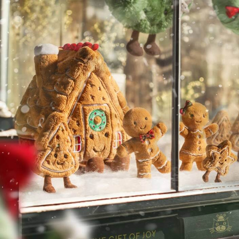 Jellycat Jolly Gingerbread Ruby - 中（限量版）