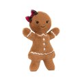 Jellycat Jolly Gingerbread Ruby - 中（限量版）
