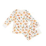 Cotton Pigs Jungle Cats Organic PJ Set