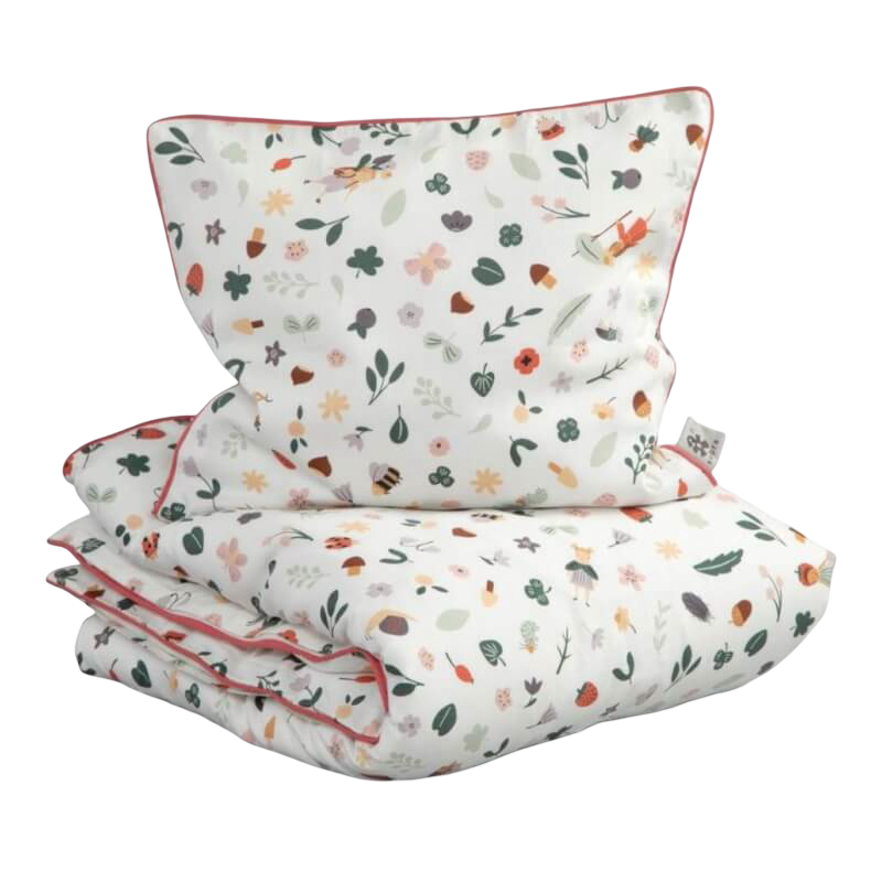 Sebra Interior Junior Bed Linen (Duvet 100x140cm / Pillow 40x45cm) - Pixie Land