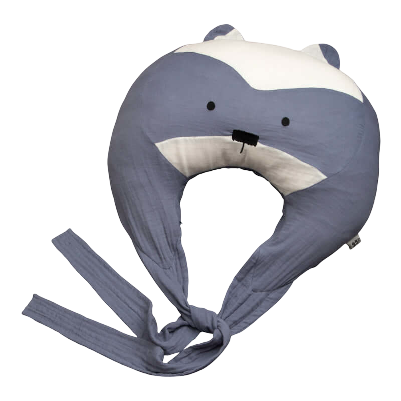 Sebra Interior Kapok Nursing Pillow - Rebel the Racoon