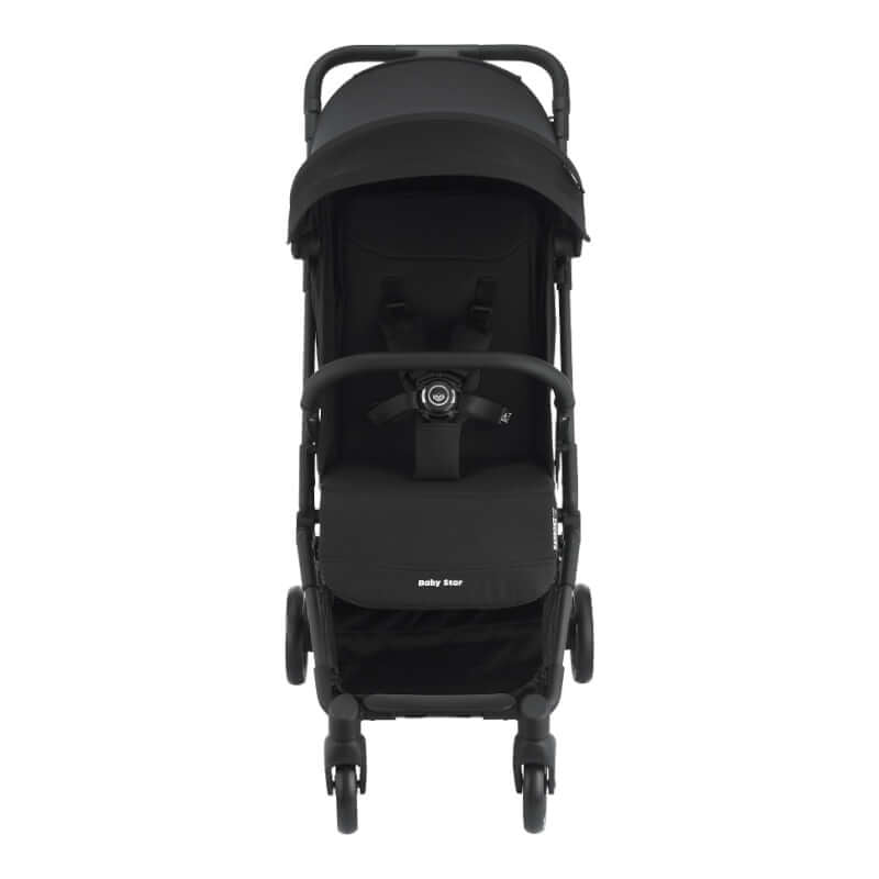 Baby Star Karbonz Carbon Fiber Baby Stroller - Smoky