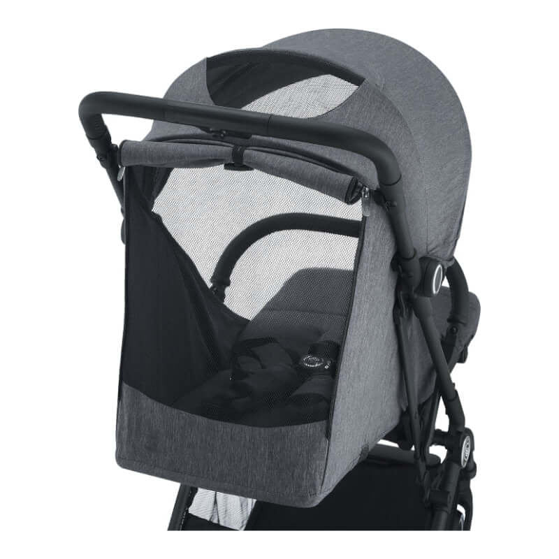 Baby Star Karbonz Carbon Fiber Baby Stroller - Steel