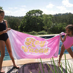 SUNNYLiFE Kids Beach Towel - Summer Sherbet Bubblegum Pink