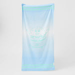 SUNNYLiFE Kids Beach Towel - The Sea Kids Blue-Lime
