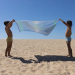 SUNNYLiFE Kids Beach Towel - The Sea Kids Blue-Lime