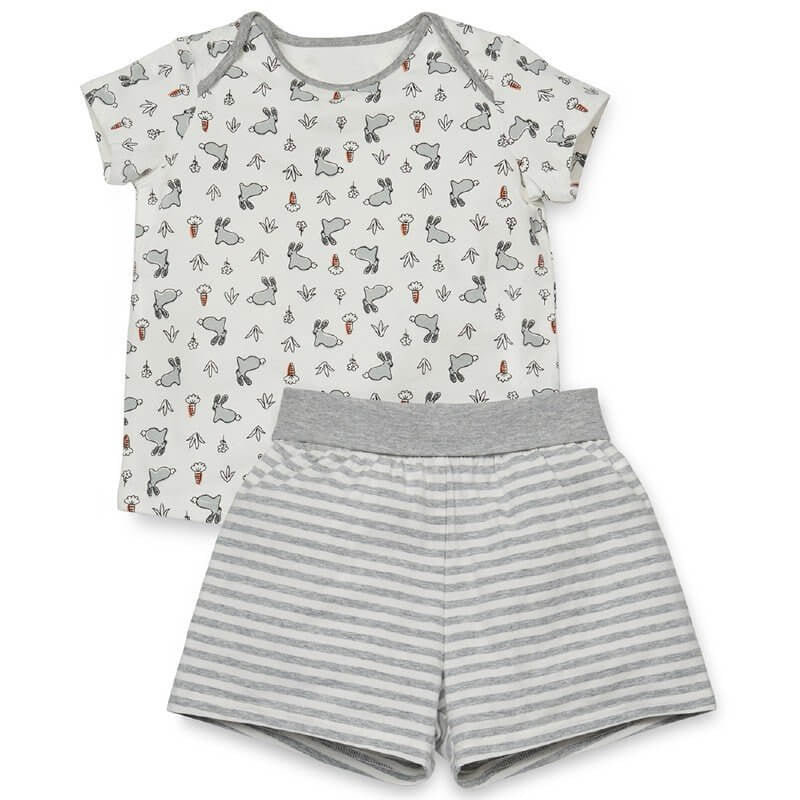 Love to Dream Kids Short Sleeve Pyjama Set - Bunny