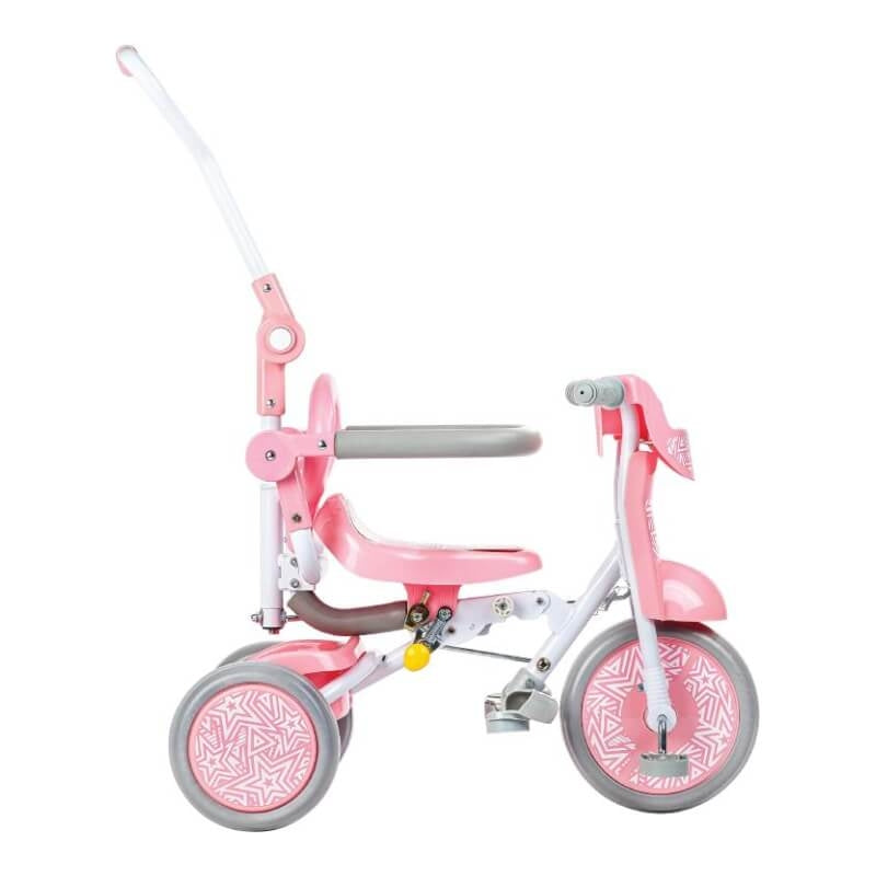 Kids Star 1st Move Foldable Tricycle - Sweet Pink