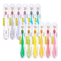 十二色兒童牙刷 12 合 1 粉彩色 36+M