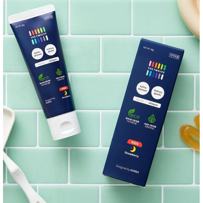 The Twelve Kids Toothpaste Strawberry 80g 36+ months