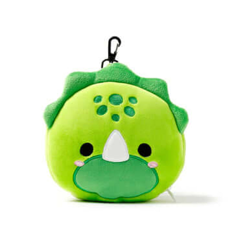 RELAXEAZZZ Kids Travel Pillow & Eye Mask - Dino