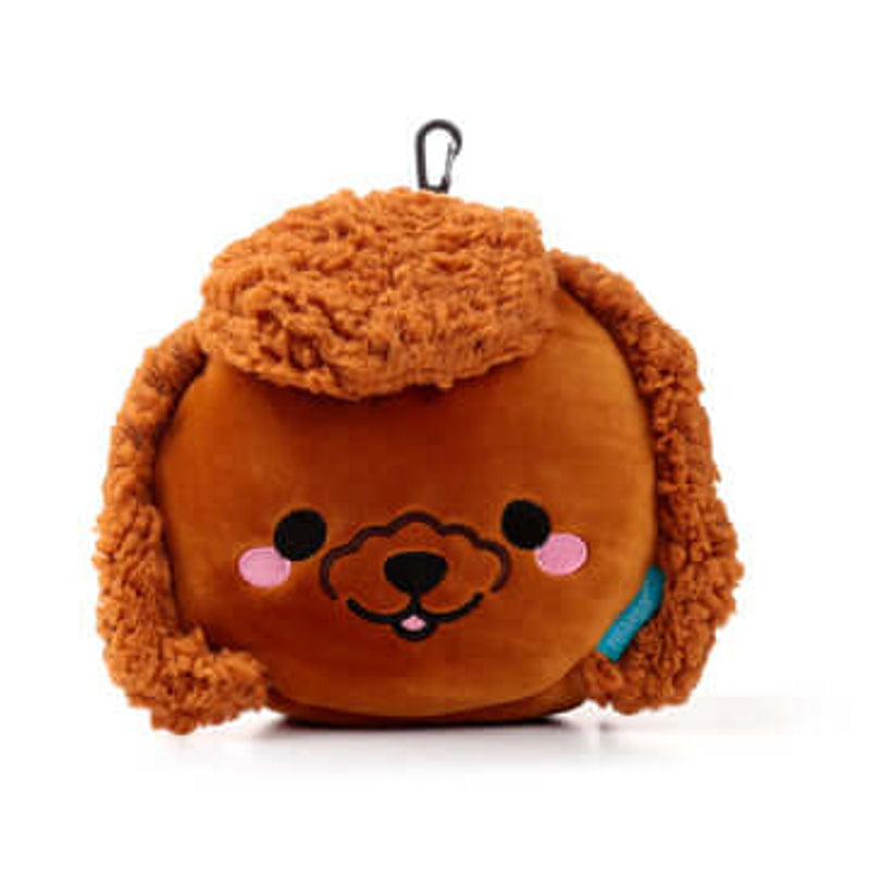 RELAXEAZZZ Kids Travel Pillow & Eye Mask - Gigi the Toy Poodle