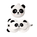 RELAXEAZZZ 兒童旅行枕頭和眼罩 - 熊貓