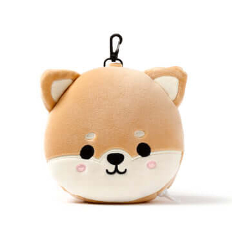 RELAXEAZZZ Kids Travel Pillow & Eye Mask - Shiba Inu Dog