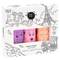 nailmatic Kids Nail Polish Set (Box of 3) - Paris